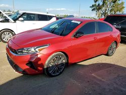 KIA Forte salvage cars for sale: 2024 KIA Forte GT