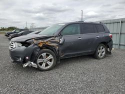 Salvage cars for sale at Ottawa, ON auction: 2013 Toyota Highlander Limited