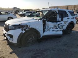 Salvage cars for sale at Fredericksburg, VA auction: 2023 Ford Explorer Police Interceptor