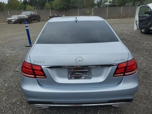 2014 Mercedes-Benz E 350 4matic