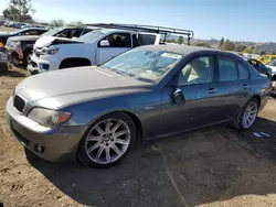 BMW 750 i Vehiculos salvage en venta: 2006 BMW 750 I