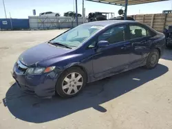 Salvage cars for sale from Copart Anthony, TX: 2009 Honda Civic LX