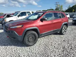 Jeep Vehiculos salvage en venta: 2014 Jeep Cherokee Trailhawk