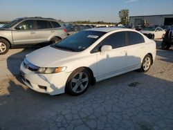 Salvage cars for sale at Kansas City, KS auction: 2011 Honda Civic LX-S