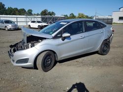 Salvage cars for sale at Windsor, NJ auction: 2015 Ford Fiesta S