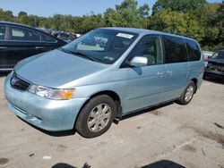 Salvage cars for sale at Ellwood City, PA auction: 2003 Honda Odyssey EXL