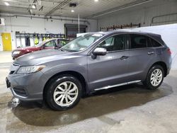 Salvage cars for sale at Candia, NH auction: 2017 Acura RDX