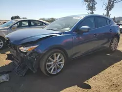 Mazda salvage cars for sale: 2017 Mazda 3 Touring