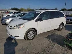 Carros salvage sin ofertas aún a la venta en subasta: 2008 Toyota Sienna CE