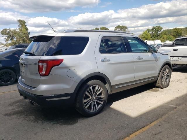 2018 Ford Explorer Platinum