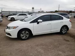 Salvage cars for sale at Chicago Heights, IL auction: 2014 Honda Civic LX