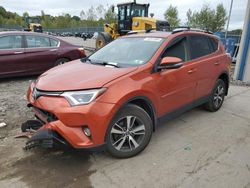 Salvage cars for sale at Duryea, PA auction: 2016 Toyota Rav4 XLE