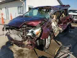 Salvage cars for sale at Pekin, IL auction: 2007 Honda Odyssey EXL