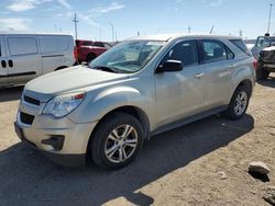 Salvage cars for sale at Greenwood, NE auction: 2013 Chevrolet Equinox LS