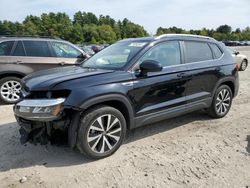 Salvage cars for sale at Mendon, MA auction: 2022 Volkswagen Taos SE IQ Drive