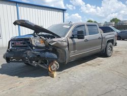 Salvage cars for sale at Tulsa, OK auction: 2015 GMC Sierra K1500 SLT