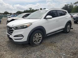 Salvage cars for sale at Riverview, FL auction: 2018 Hyundai Tucson SEL