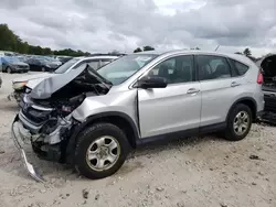 Salvage cars for sale at West Warren, MA auction: 2016 Honda CR-V LX