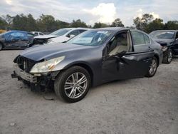 Salvage cars for sale at Madisonville, TN auction: 2013 Infiniti G37