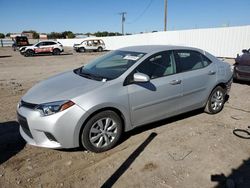 Toyota Corolla l salvage cars for sale: 2015 Toyota Corolla L