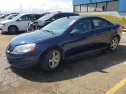 Salvage cars for sale at Woodhaven, MI auction: 2009 Pontiac G6