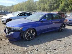 Salvage cars for sale at Marlboro, NY auction: 2020 Honda Accord Sport