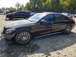 Salvage cars for sale at Waldorf, MD auction: 2016 Mercedes-Benz S 63 AMG