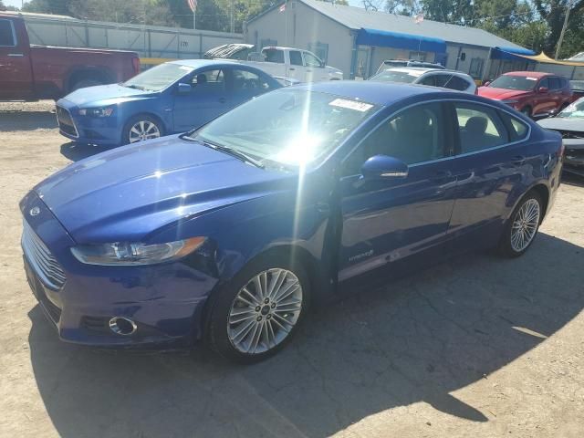 2013 Ford Fusion SE Hybrid