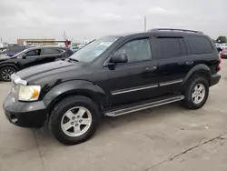 Salvage cars for sale at Grand Prairie, TX auction: 2008 Dodge Durango SLT