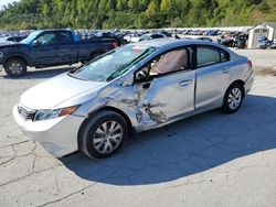 Carros salvage sin ofertas aún a la venta en subasta: 2012 Honda Civic LX