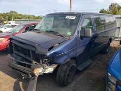 Salvage cars for sale at Hillsborough, NJ auction: 2008 Ford Econoline E350 Super Duty Wagon