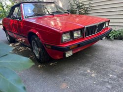 Buy Salvage Cars For Sale now at auction: 1987 Maserati Spyder