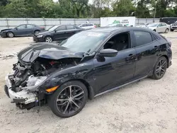 Salvage cars for sale at Hampton, VA auction: 2021 Honda Civic Sport