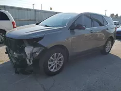 Salvage cars for sale at Dyer, IN auction: 2018 Chevrolet Equinox LT