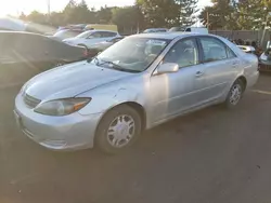 Salvage cars for sale from Copart Denver, CO: 2002 Toyota Camry LE