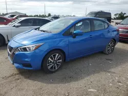 Salvage cars for sale at Riverview, FL auction: 2021 Nissan Versa SV