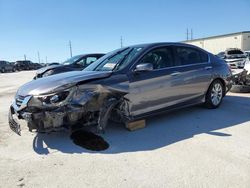 Salvage cars for sale at Haslet, TX auction: 2015 Honda Accord EX