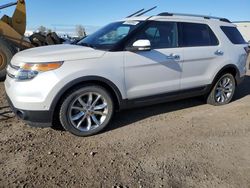 Salvage cars for sale at Rocky View County, AB auction: 2014 Ford Explorer Limited