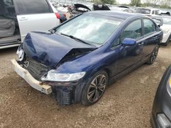 Honda salvage cars for sale: 2010 Honda Civic LX