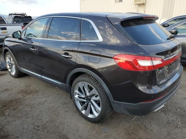 2018 Lincoln MKX Black Label