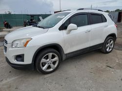 Chevrolet salvage cars for sale: 2015 Chevrolet Trax LTZ