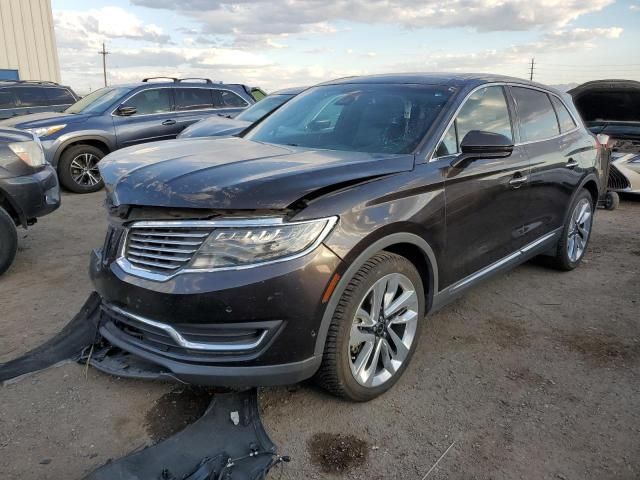 2018 Lincoln MKX Black Label