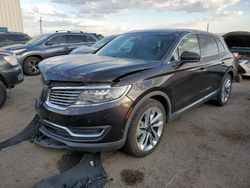 Lincoln Vehiculos salvage en venta: 2018 Lincoln MKX Black Label