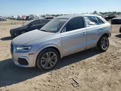 Salvage cars for sale at Houston, TX auction: 2018 Audi Q3 Premium