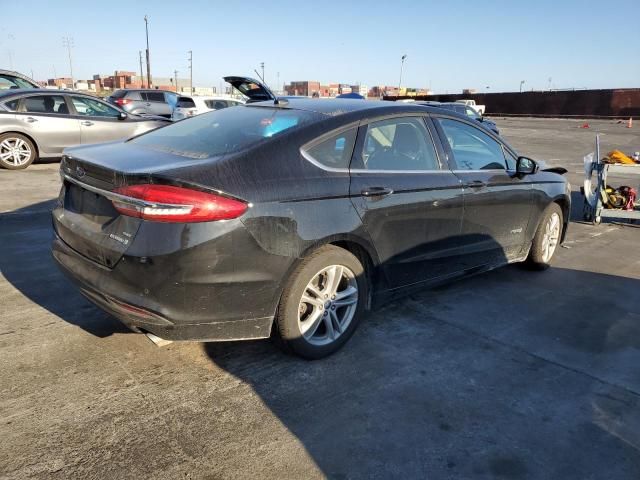 2018 Ford Fusion SE Hybrid