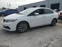 Honda salvage cars for sale: 2015 Honda Civic EXL