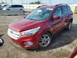 SUV salvage a la venta en subasta: 2018 Ford Escape SE