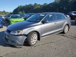 Volkswagen salvage cars for sale: 2012 Volkswagen Jetta SE