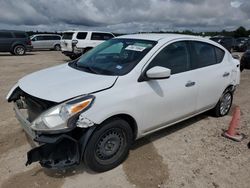 Salvage cars for sale at Houston, TX auction: 2019 Nissan Versa S