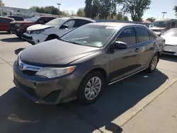 Salvage cars for sale at Sacramento, CA auction: 2014 Toyota Camry L